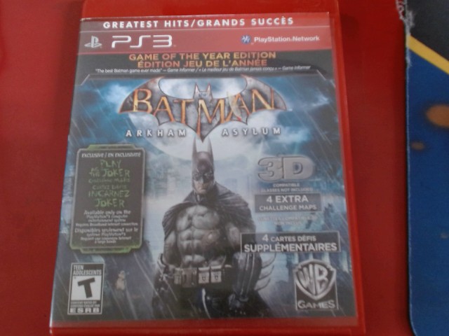 Batman arkham asylum ps3