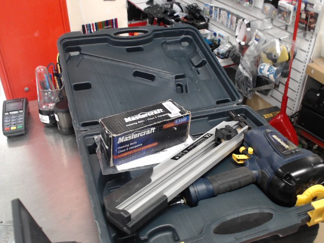 Mastercraft nailer a pression avec clous