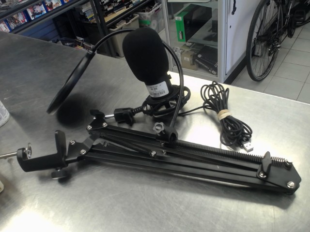 Kit microphone + arm stand fifine