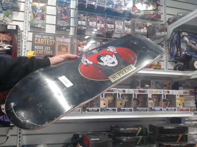 2021 supreme vampire boy skateboard