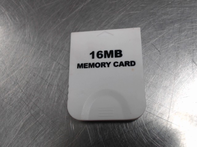 1x carte memoire game cube 16mb
