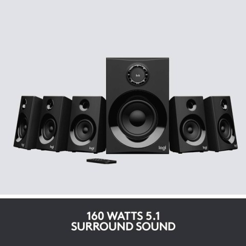 Logitech z606 black w 5 speakers and sub