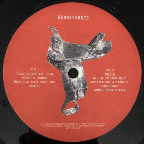 Renaissance beyonce vinyl