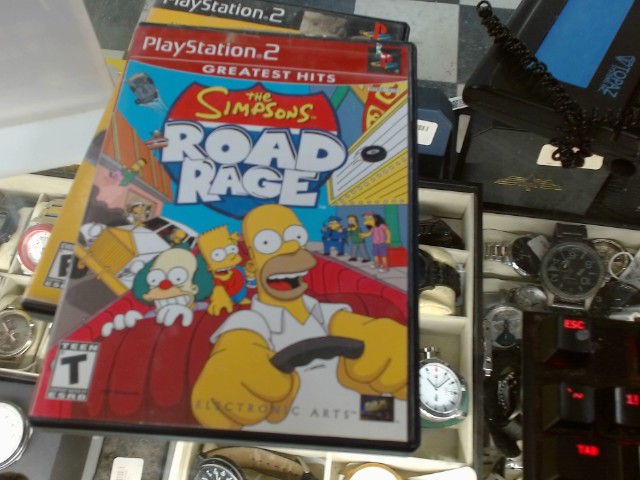 Simpsons road rage