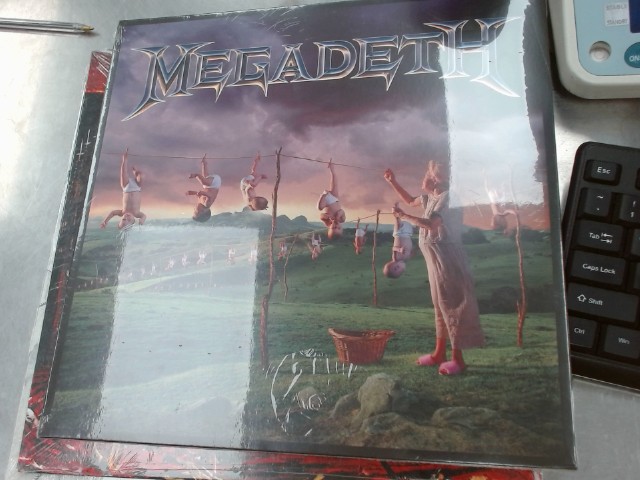 Vynil megadeth youthanasia