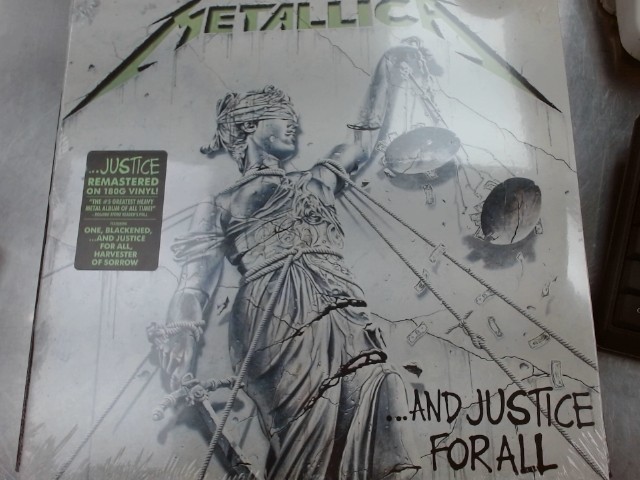 Vynil metallica and justice for all