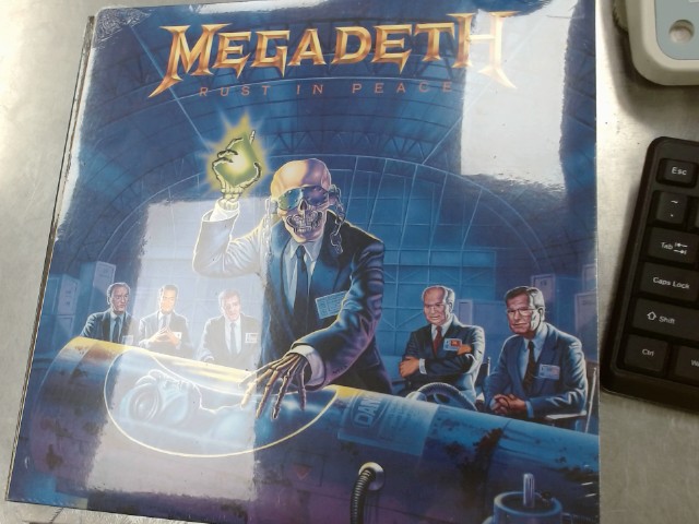 Vynil megadeth rust in peace
