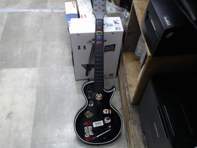 Les paul guitar hero noir stickers