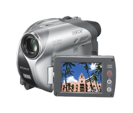 Camera handycam sony dcr-dvd105