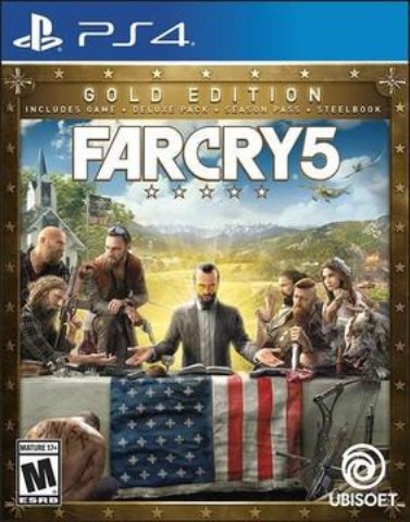 Far cry 5 ps4 (gold edition)