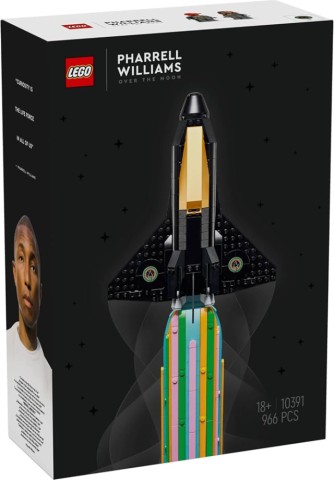 Lego pharrel williams over the moon