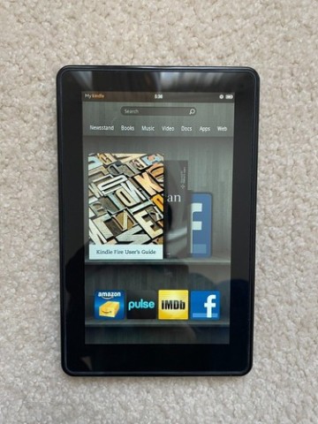 Amazon kindle liseuse