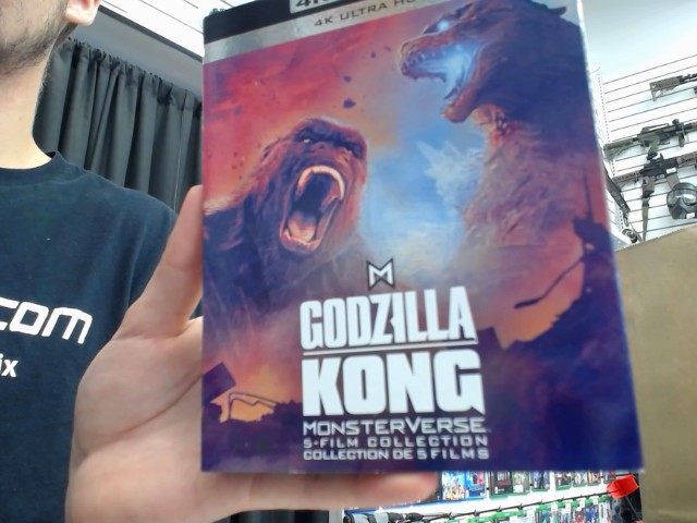 Gozilla kong monsterverse 5 film 4k
