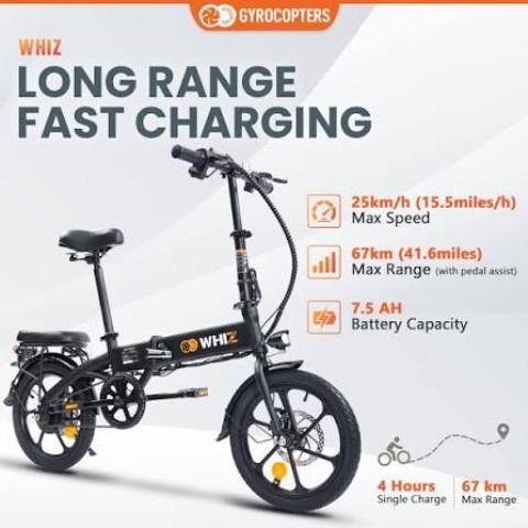 Whiz gyrocopters electric scooter