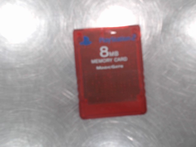 Carte memoire de 8mb rouge