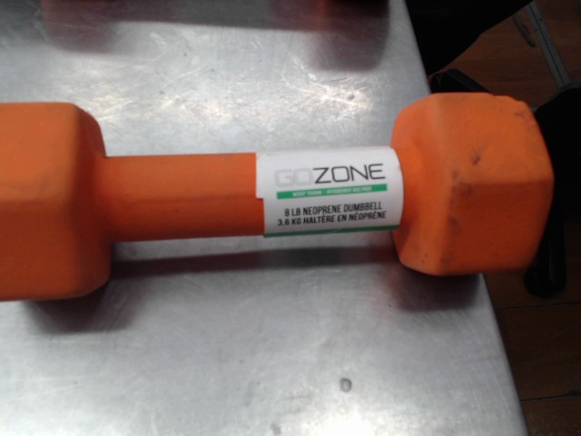 Dumbbell 8 livres neoprene