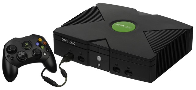 Xbox generation 1 with a controller