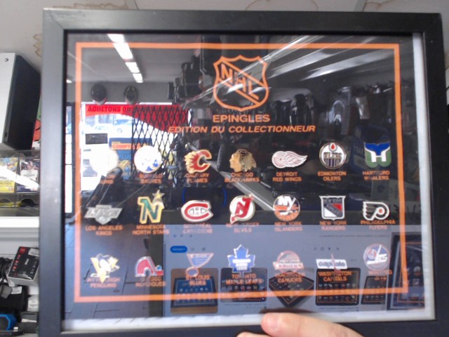 Cadre 21 �pingles nhl edition collection