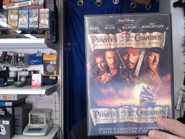Pirates des caraibes perle noire