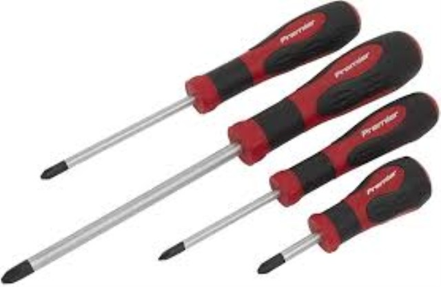 Lot de 4 tournevis