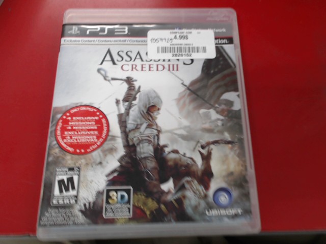 Assassins creed 3