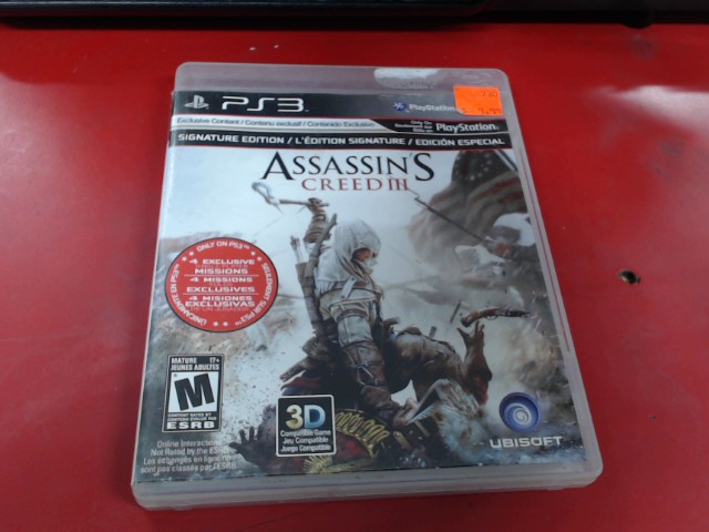 Assassins creed 3