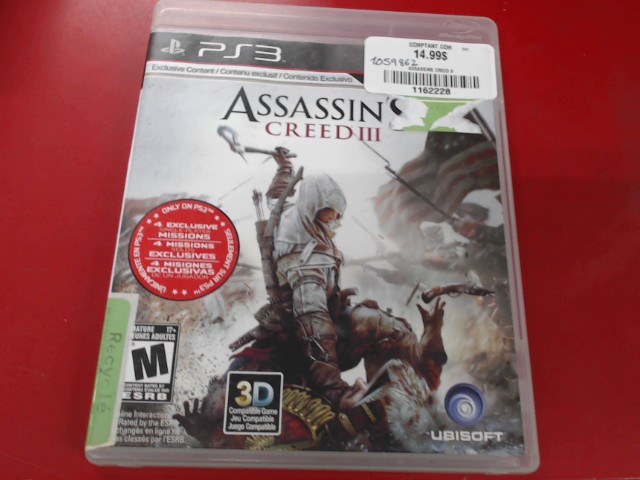 Assassins creed 3