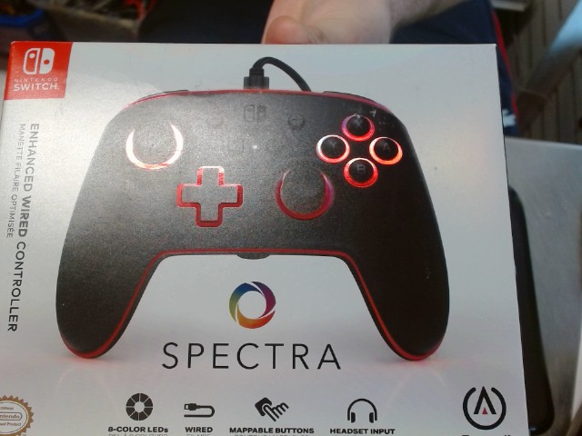 Enhanced wired controller boxe spectra