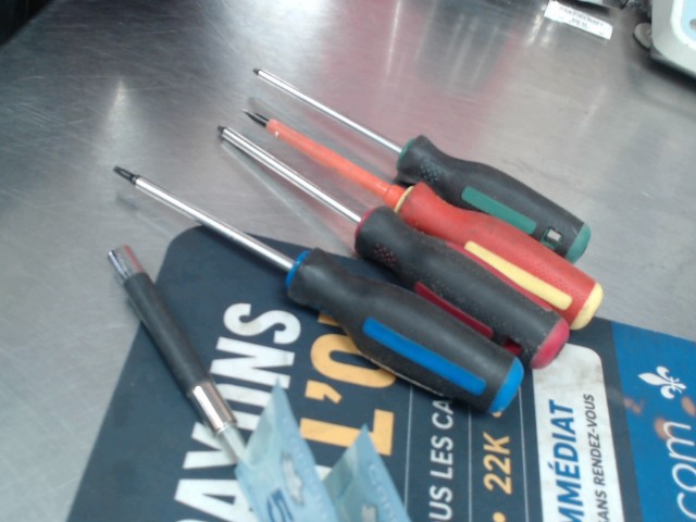 Lots de 5 tournevis