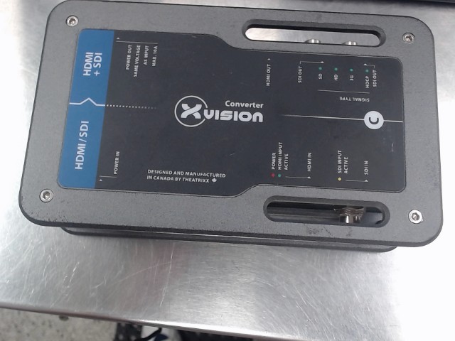 Theatrixxx xvision avec cables