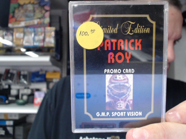 Patrick roy promo card limited edition