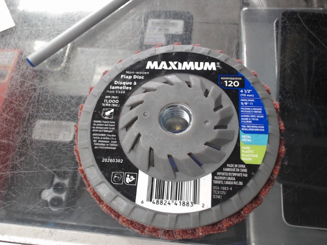 Disque a lamelle 120 grit 4 1/2