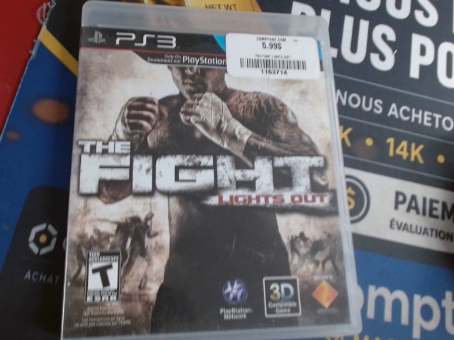 The fight lights out