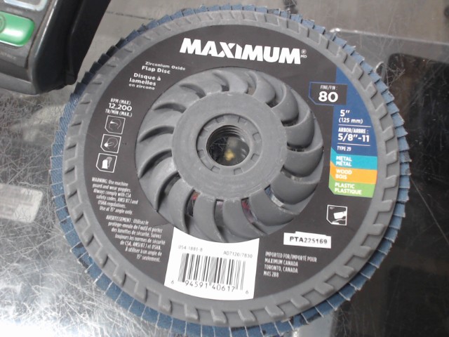Disque a lamelles 80 grit 5