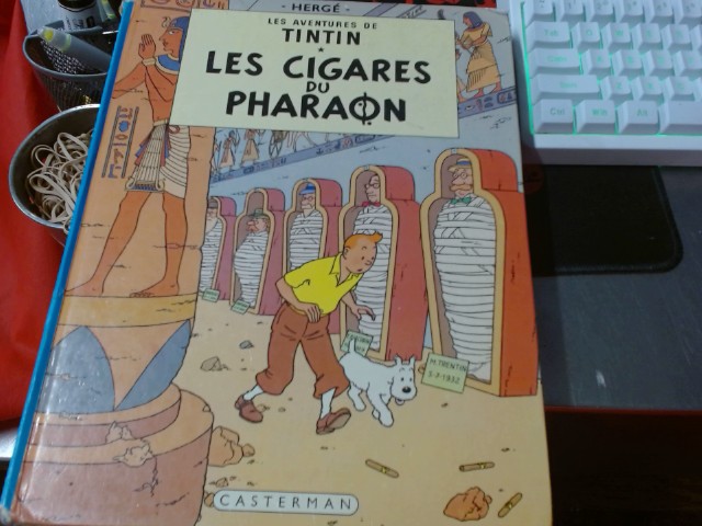 Tintin les cigare du pharaon