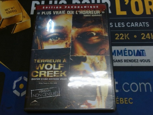Terreur � wolf creek
