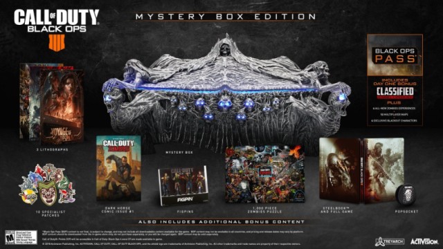 Collector b04 xbox (sans disque bo4)