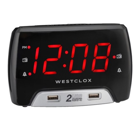 Alarm clock radio usb