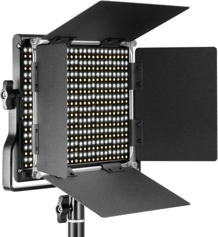 Smart metal led light+trepied