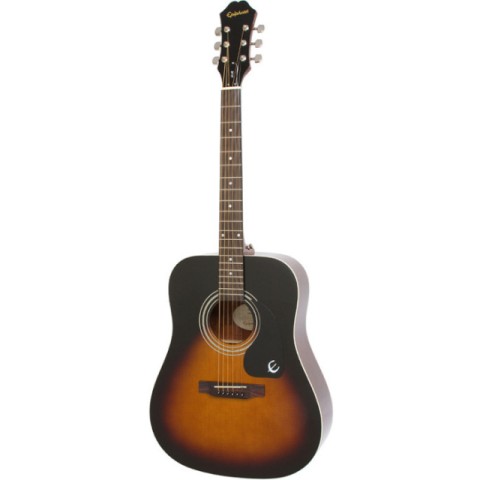 Guitare acoustique debutant creme brul�e