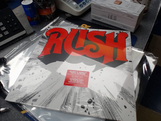 Rush vinyl sealed