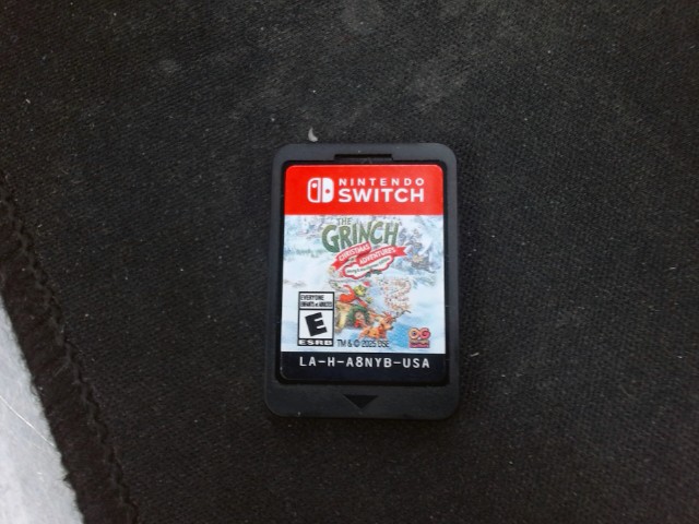 The grinch jeux switch