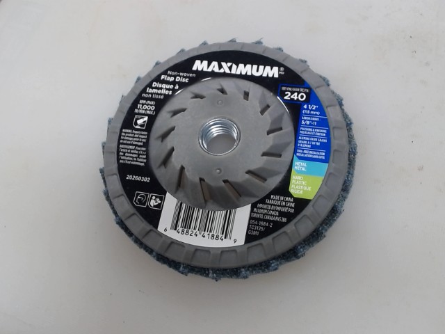 Disque a lamelle 240 grit 4 1/2