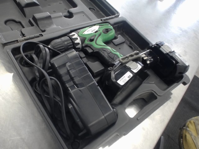 Kit drill + 2 batt + chg + case