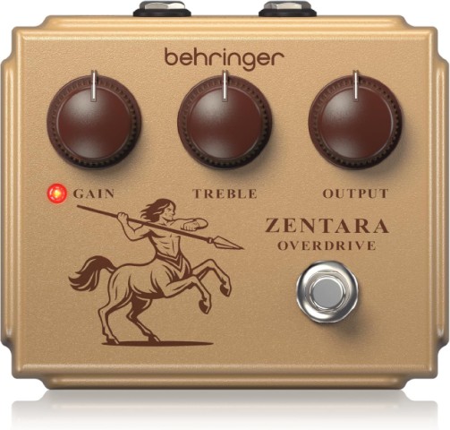 Pedale de guitare beige