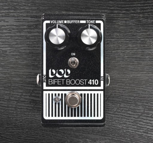 Pedale de guitare noire