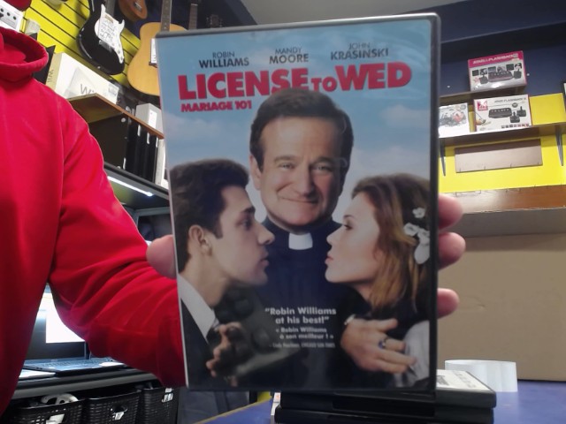 License to wed