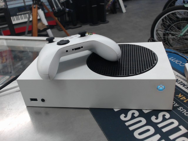 Xbox serie s 1tb blanche av accesoire
