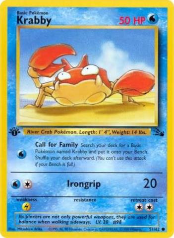 KRABBY FOSSIL PSA 7