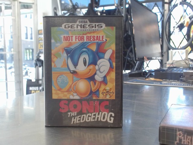 Sonic the hedgehog [not for resale]